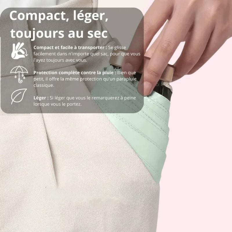 Mini Parapluie - Votre Compagnon Compact pour les Averses