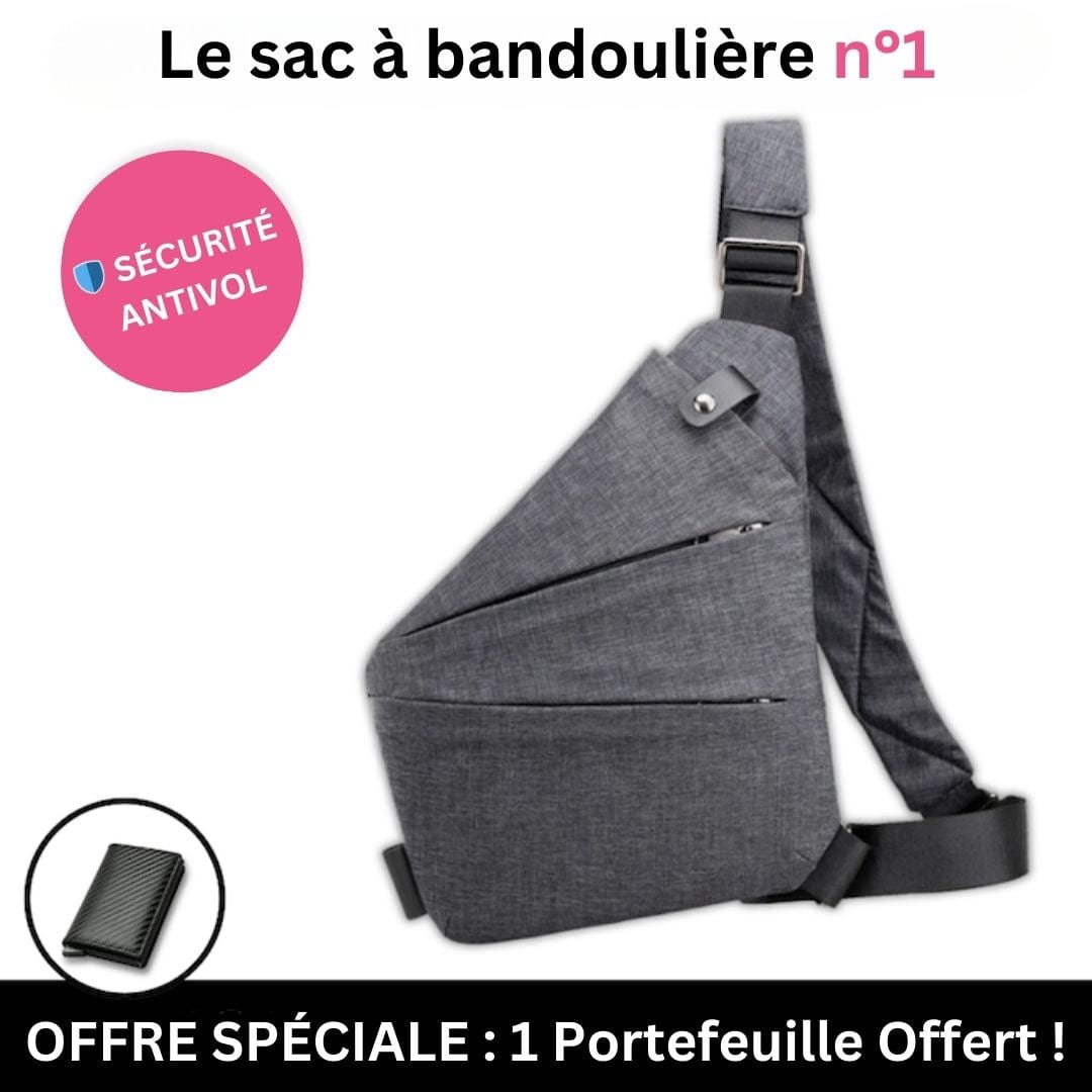 Sac à Bandoulière Antivol