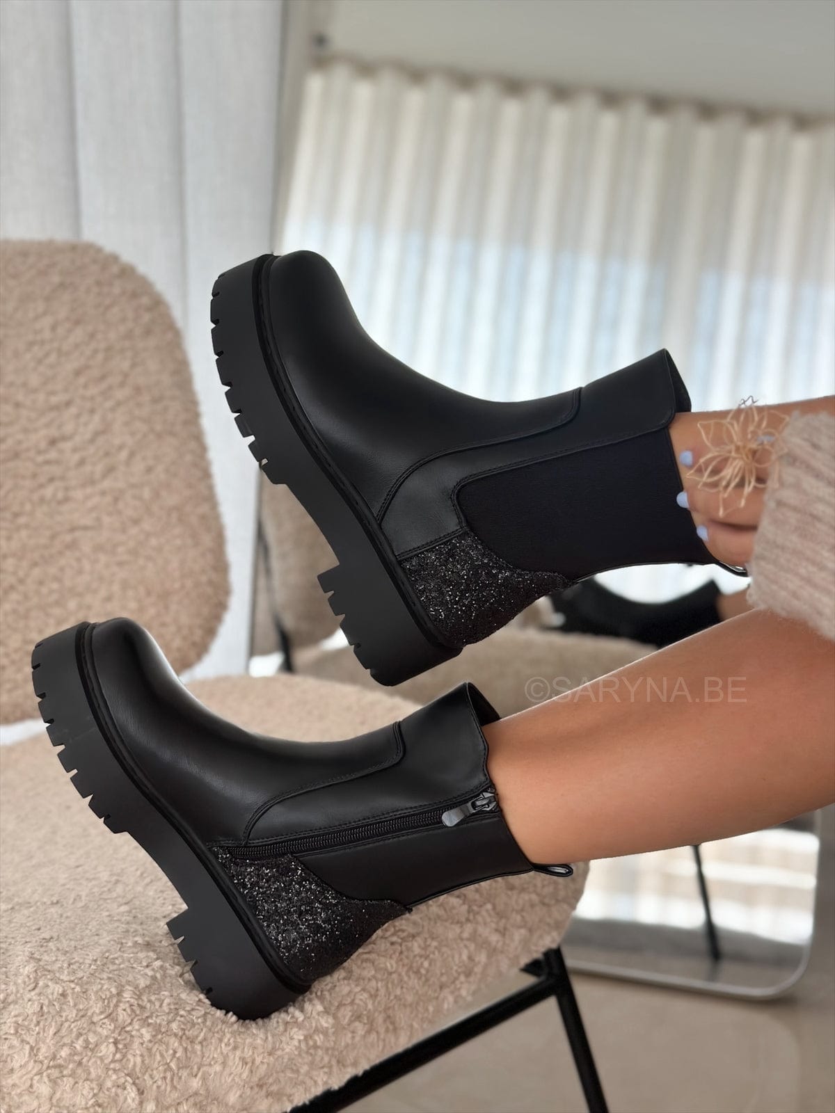 Bottines « CHIARA » NOIR